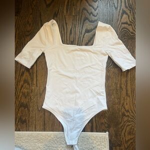 Aritzia square neck body suit